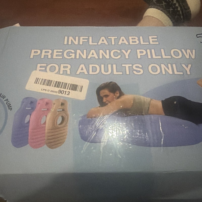 Inflatable Pregnancy Pillow Yoga Mat for Mattress Maternity Body Bed Pillow Mat