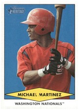 2007 Bowman Heritage #BHP42 Michael Martinez Prospects