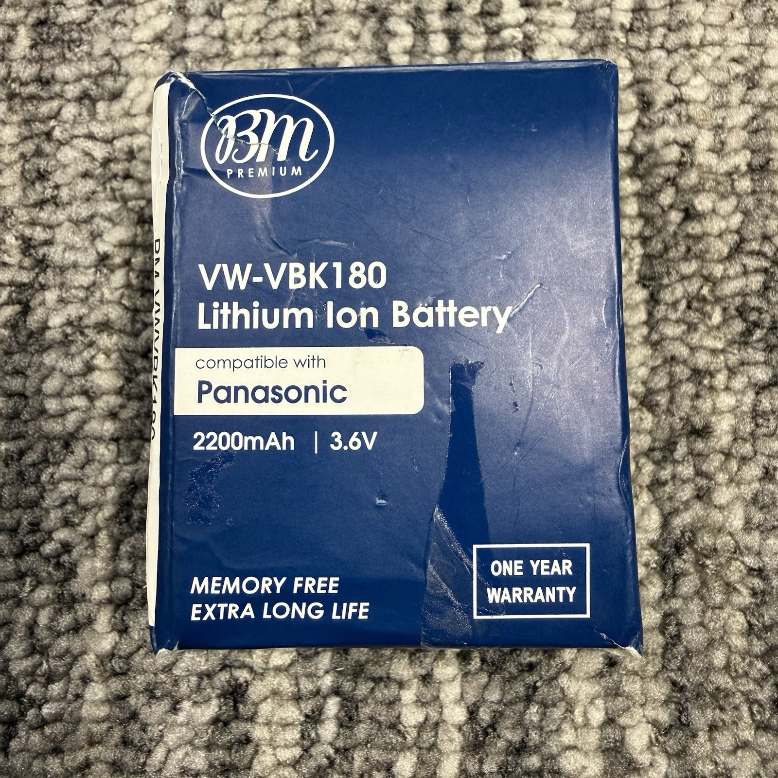 Battery Pack Li-ion 3.6v