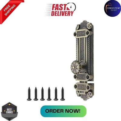 Bronze Slide Door Bolt Gate Security Lock Latch Antique Sliding Door Window La