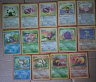 1999 Pokemon Jungle 1st Edition Snorlax, Eevee, Pidgeot, Lot of 14 Cards