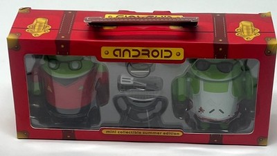 Android Mini Collectible Summer 2012 Blue Edition BBQ Set Sealed Dead Zebra