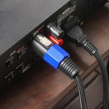 Speak on Splitter Cable 1 Male to 2 Female Extension Connectors for Speakers