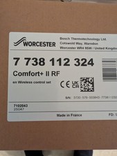 Worcester Greenstar Comfort+ II RF Programmable Thermostat & Receiver 7738112324
