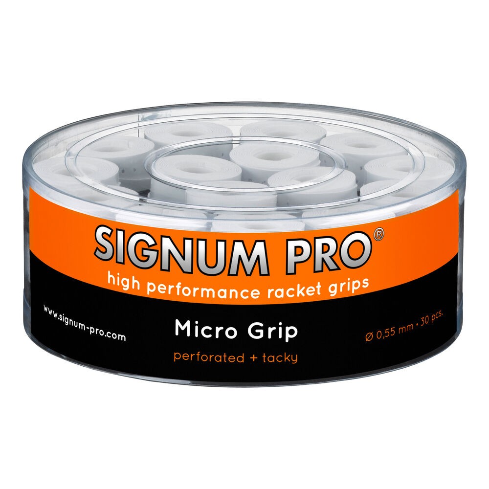 Signum Pro Micro Grip Weiß Теннисная ручка weiß 30er в упаковке NEU