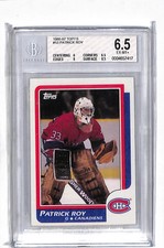 1986 Topps Patrick Roy #53 BGS 6.5