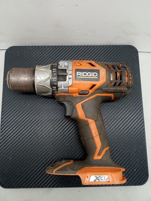 #ad Ridgid R8611501 18V 1 2quot; Hammer Drill Driver Tool Only Tested Working $30.00