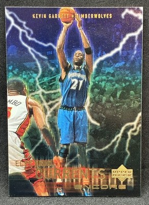 1999-00 Upper Deck Encore Electric Currents #EC1 Kevin Garnett Timberwolves