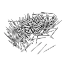 21mm Watch Band Pin 1.3mm Dia Steel Single Flanged End Spring Bar Pins 200pcs