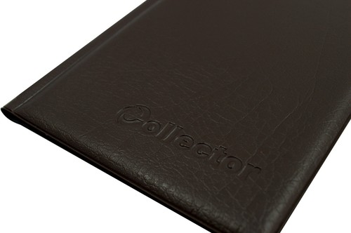 Brown PL Album 96 COINS PERFECT for 50p £1 £2 COIN FOLDER BOOK POCKET COLLECTOR - Picture 2 of 4