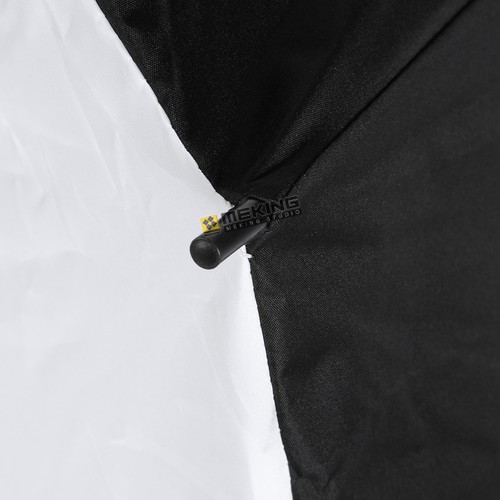 84cm 33" Black / Silver Reflective Umbrella Softbox Fr Studio Lighting Flash - Picture 8 of 11
