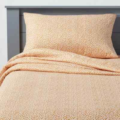 Full Animal Microfiber Kids' Sheet Set Stucco - Pillowfort NEW