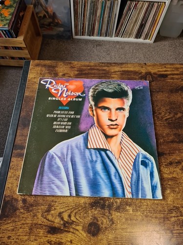 Ricky Nelson Singles Album - Fame - FA3045 - Reissue - UK - Compilation - VG+ VG