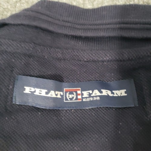 phat farm polo shirt men's 3XL striped spell out logo multicolor - Picture 5 of 10