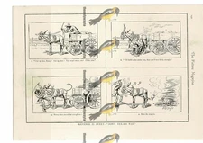 Revenge is Sweet, Down Tex-ass Way, Humour, Book Illustration (Print), 1895