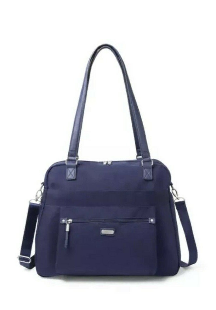 (取寄) バッガリーニ レディース オーバーナイト エクスパンダブル ラップトップ トート ウィズ Rfid フォン リスレット Baggallini women Overnight Expandable Laptop Tote with RFID Phone Wristlet Sterling Shimmer Baggallini Overnight Expandable Laptop Tote With RFID Phone