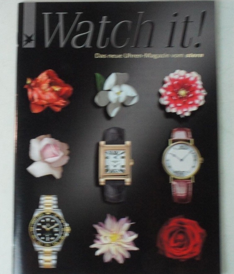 Watch it! Das neue Uhren Magazin vom stern Chronographen Uhr watch Rolex  B-11027