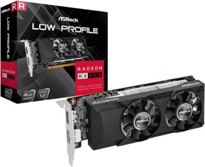 ASRock AMD Radeon RX 550 Low Profile 4GB GDDR5 Graphics