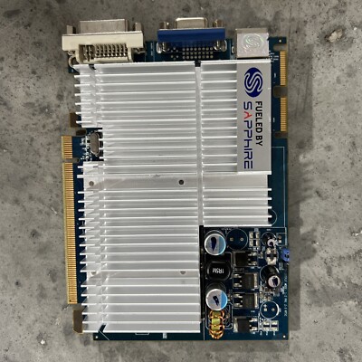 256MB Sapphire Radeon HD 2400 188-01E39-020SA VGA DVI Graphics Card *OPEN BOX*