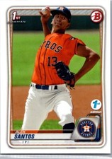 2020 Bowman Draft 1st Edition 1st Bowman #BD-139 Alex Santos Houston Astros