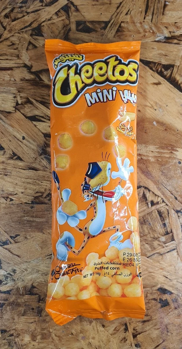 21 Cheetos 14g Mini ships Flavored Corn Puffs HALAL Free shipping