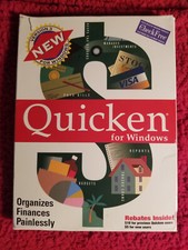 Vintage Quicken For Windows Version 3.0 Complete 1993 Windows 3.5 5.25 Formats