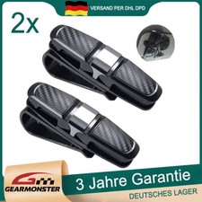 2 Satz Brillenhalter Gläser Halter für Auto-Sonnenblende Ticket-Klipp-Splitter