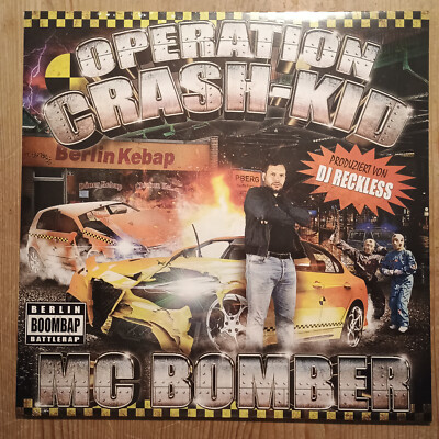 MC Bomber    Operation Crash-Kid LP DE-2022, NEW VERSIEGELT