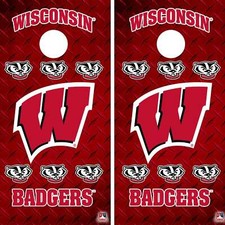 Wisconsin Badgers Officially Licensed Cornhole Products