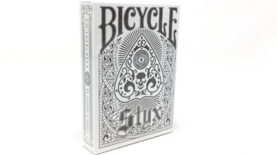 Bicycle Styx White Playing Card Deck Poker Size USPCC