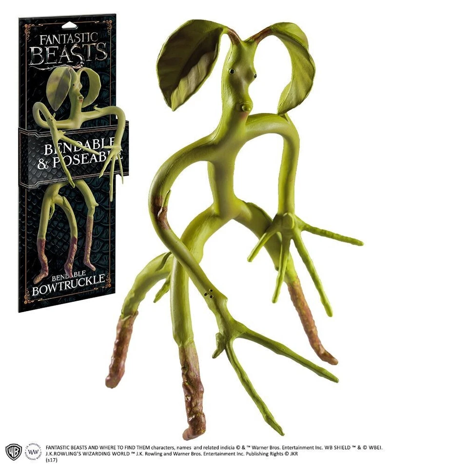 Les Animaux fantastiques figurine flexible Bowtruckle Noble Collection - Photo 1/1