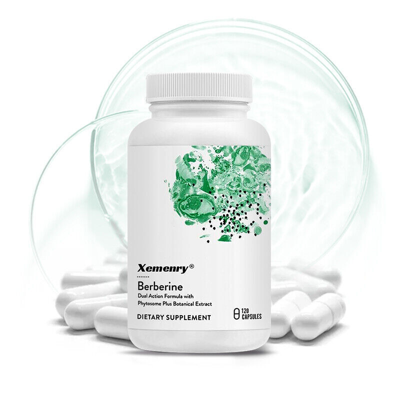 Berberina 1000mg - Fitosoma Della Berberina - Colesterolo Sano, Antinfiammatorio