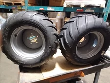 2 Ferris Simplicity Commercial 5-LUG 24X12-12 Carlisle Wheel Tire Assembly Set