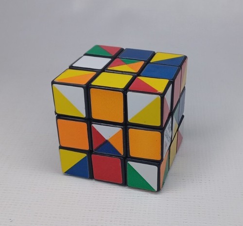 Vintage Rubiks Cube With Triangles Ultraco 1982 Ultimate Cube - Picture 6 of 10