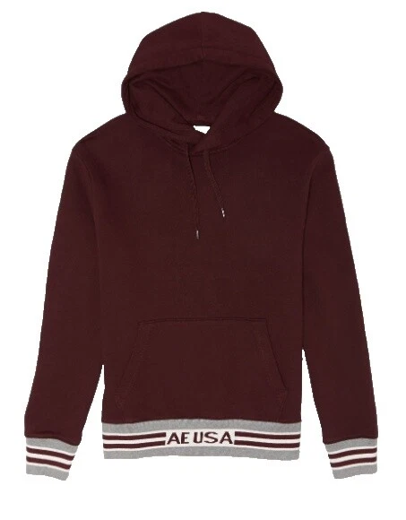 Sólido American Eagle Outfitters Feminino com Capuz para Homens