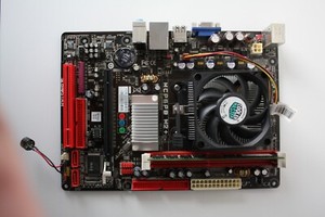 joy-it PC Meinboard- Model: MCP 6PB M+ ver: 6.5 mit CPU, Memory, Lüfter, Blende