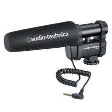 Audio-Technica AT8024 Stereo/Mono Microphone With Camera Shoe Mount