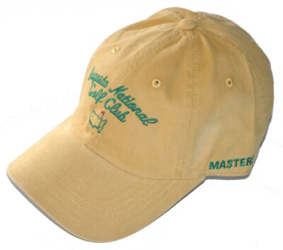 2020 MASTERS (GOLD) CLASSIC SCRIPT Slouch Golf HAT from AUGUSTA NATIONAL