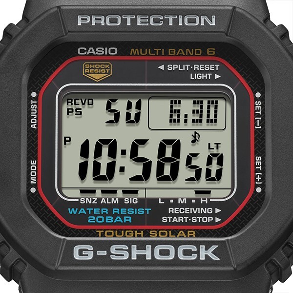CASIO G-SHOCK GW-M5610U-1JF Origin Solar Radio Multiband 6 Digital