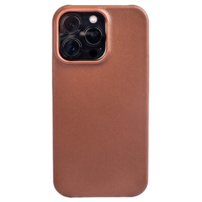 Genuine Leather Case For iPhone 16 15 14 13 12 Pro Max Business Back Cover New