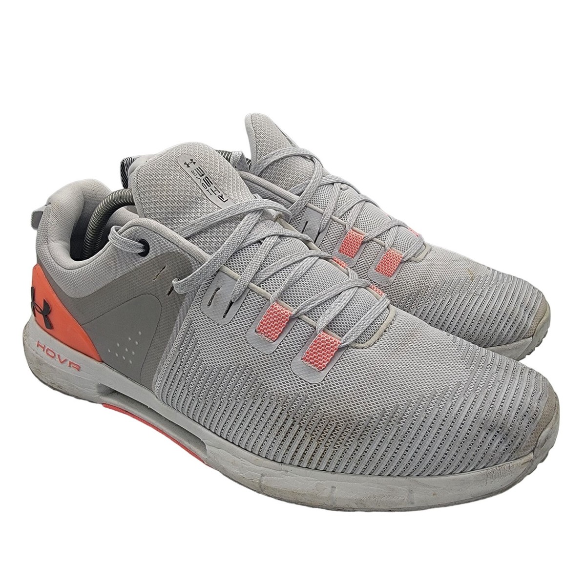 Under Armour HOVR Rise Mens 11 White Cross Trainer Sneaker Shoes 3022025-100 Under Armour HOVR Rise Mens 11 White Cross Trainer Sneaker  main image 3