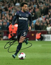 West Ham United Felipe Anderson Autographed Signed 8x10 Photo COA #1