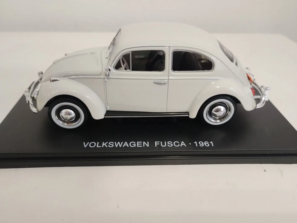 Fusca Volkswagen Brasil 1961 1/24 diecast Foto 3 de 4