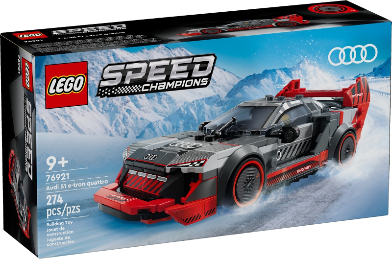 Lego Audi S1 e-tron Quattro 76921 SPEED CHAMPIONS Minifigure