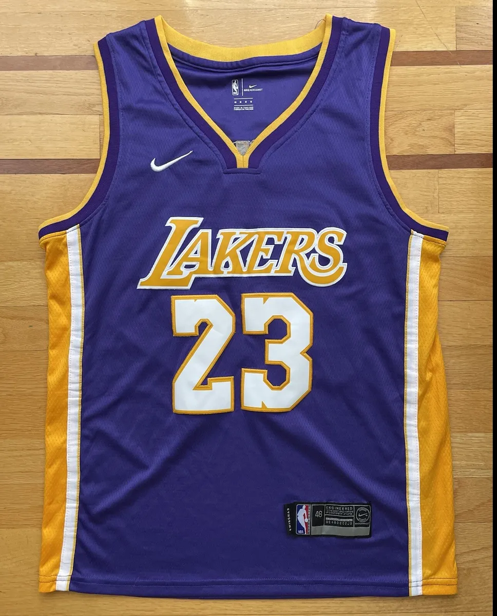 Nike Men's Los Angeles Lakers LeBron James #23 Association Swingman Jersey