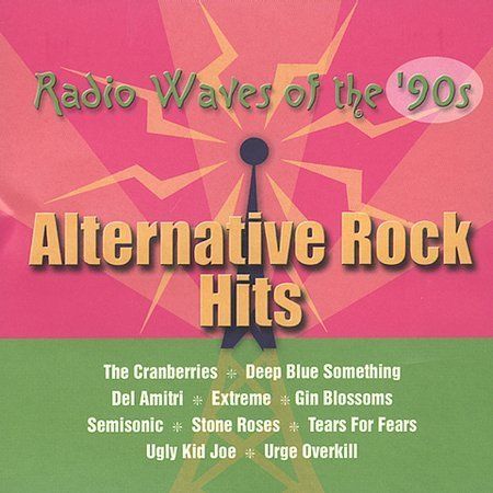 RADIO WAVES OF THE '90S ALTERNATIVE ROCK HITS~RARE~CD~VARIOUS ARTISTS~NEW SEALED