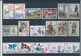 D495369 Spanish Andorra Nice selection of MNH stamps