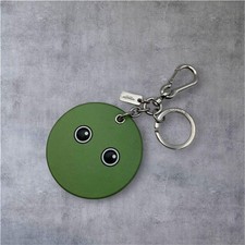 Coach Emoji Keychain Green Used Charm Jewelry Accessories