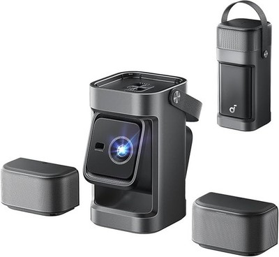 Soundcore Nebula P1 Portable GTV Projector with Detachable Speakers,   1080P