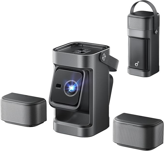 Soundcore Nebula P1 Portable GTV Projector with Detachable Speakers,   1080P